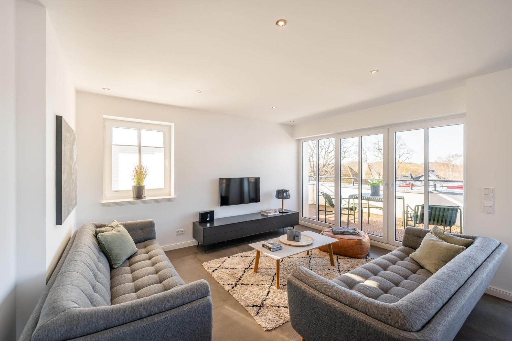 Villa Lindholm Wohnung 5 Penthouse Binz Dış mekan fotoğraf