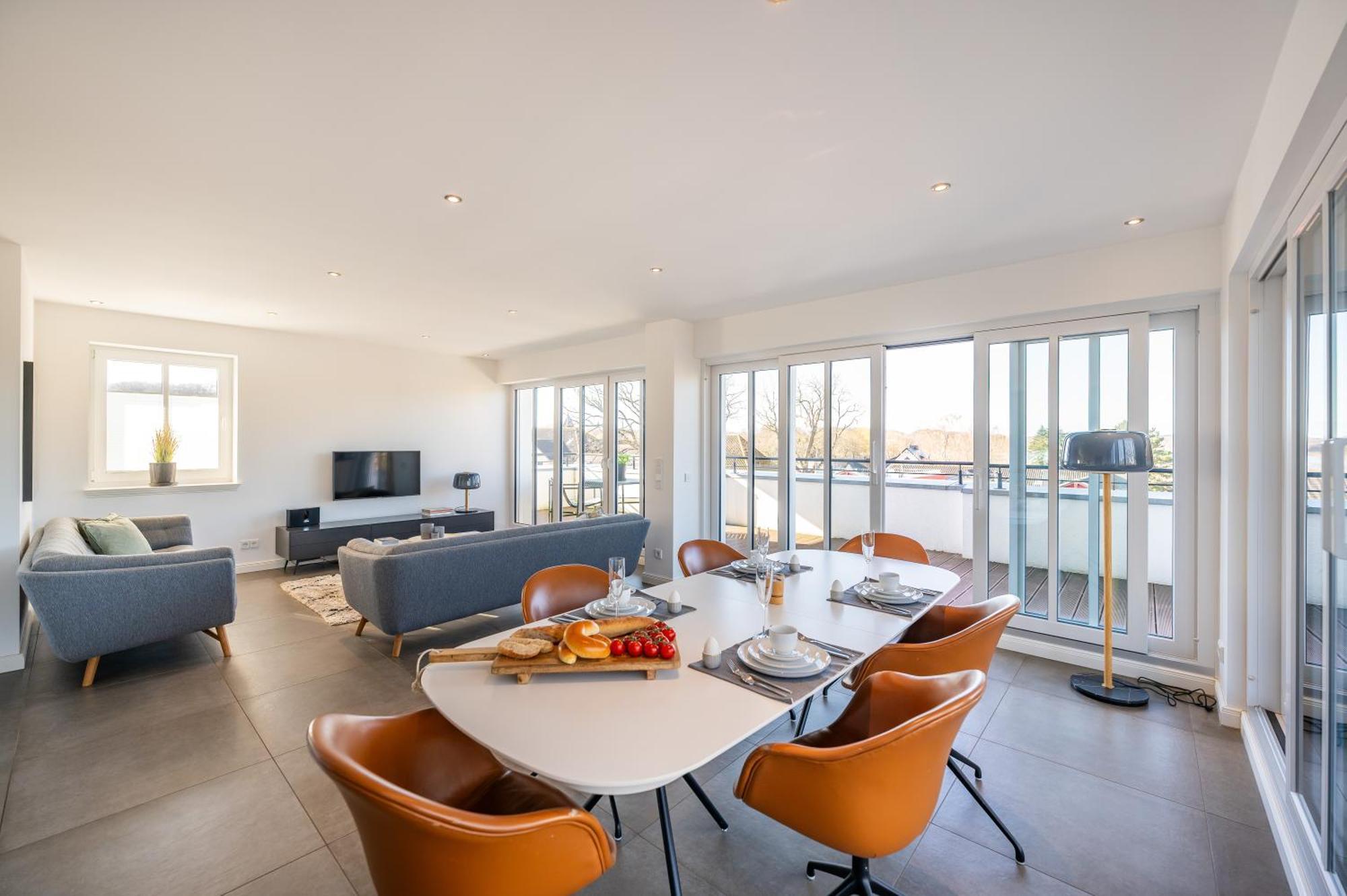 Villa Lindholm Wohnung 5 Penthouse Binz Dış mekan fotoğraf