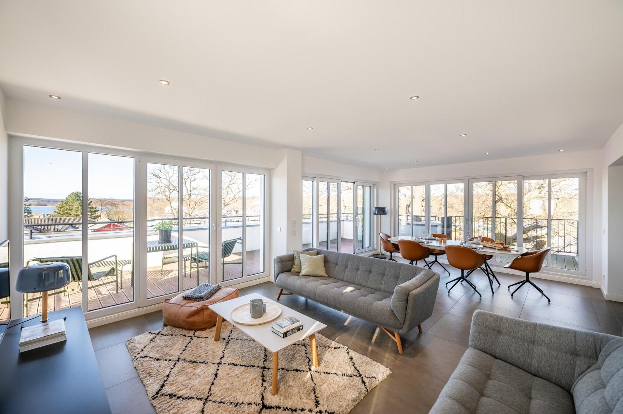 Villa Lindholm Wohnung 5 Penthouse Binz Dış mekan fotoğraf