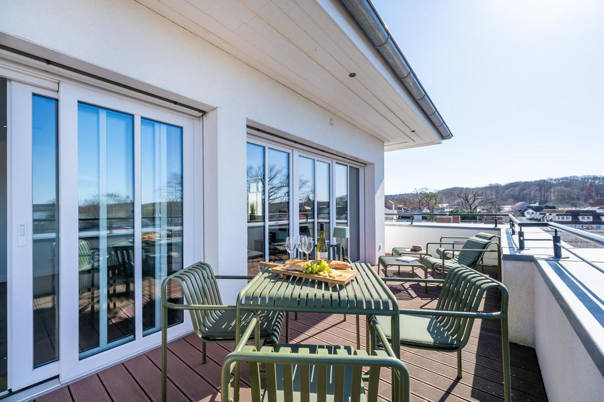 Villa Lindholm Wohnung 5 Penthouse Binz Dış mekan fotoğraf