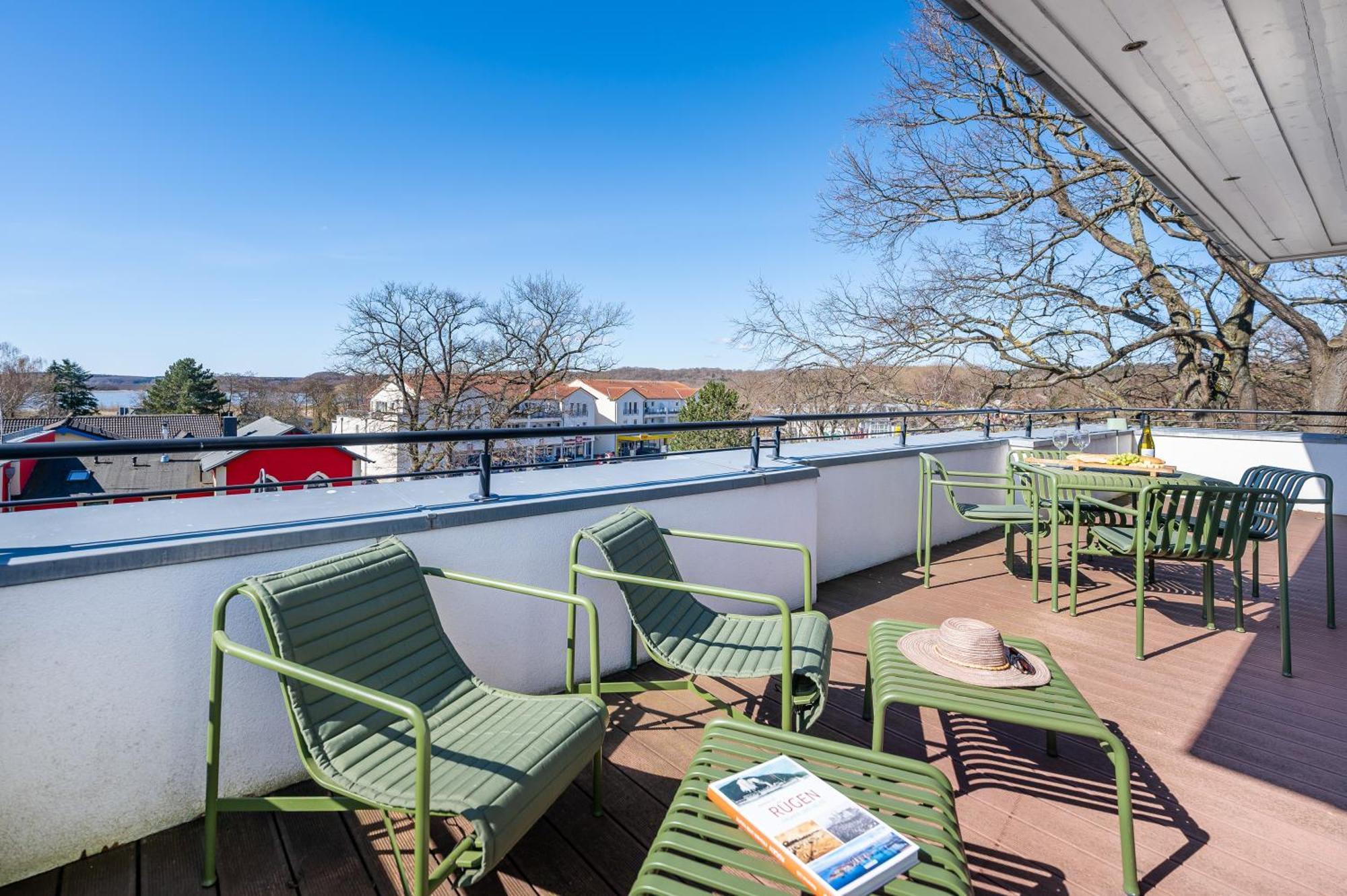 Villa Lindholm Wohnung 5 Penthouse Binz Dış mekan fotoğraf