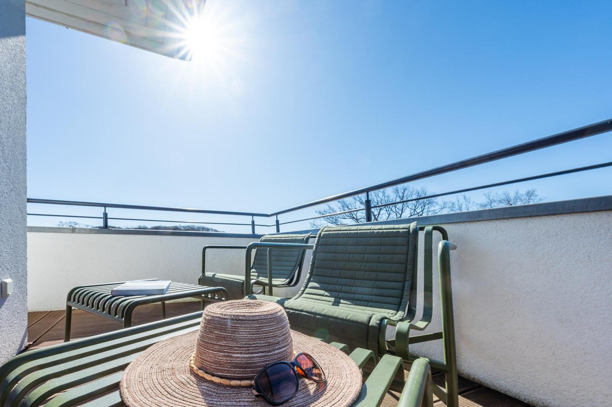 Villa Lindholm Wohnung 5 Penthouse Binz Dış mekan fotoğraf