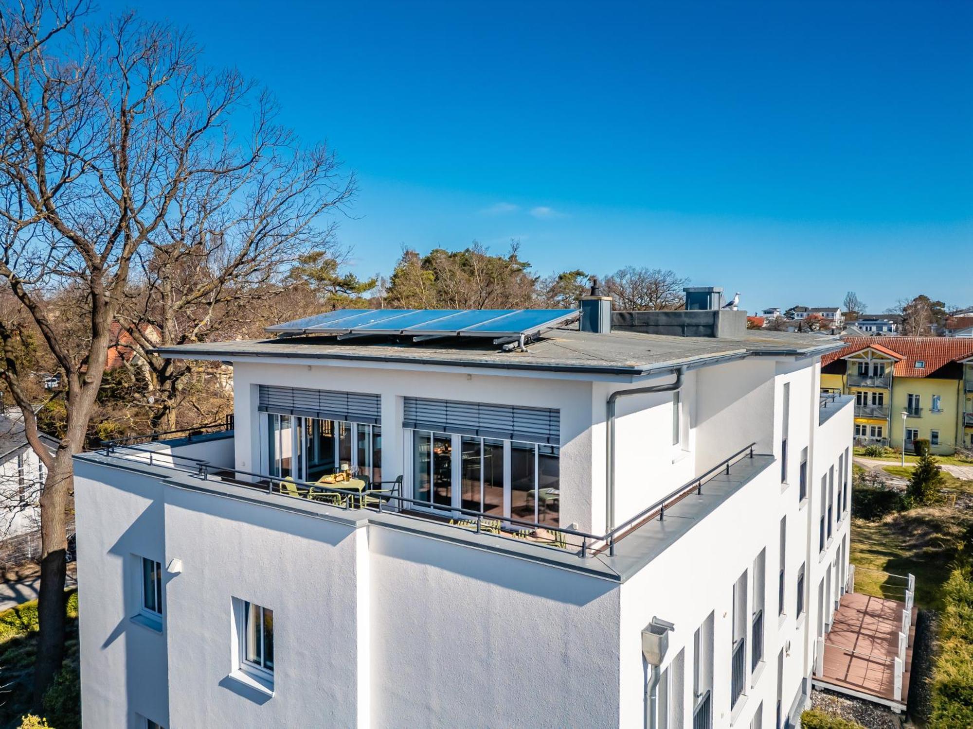 Villa Lindholm Wohnung 5 Penthouse Binz Dış mekan fotoğraf