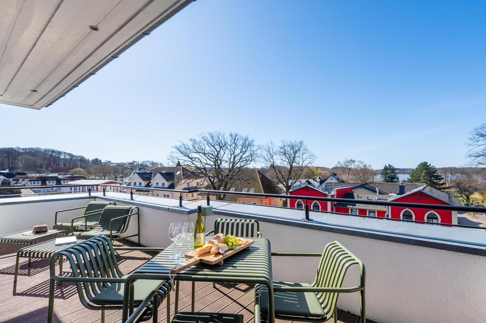 Villa Lindholm Wohnung 5 Penthouse Binz Dış mekan fotoğraf