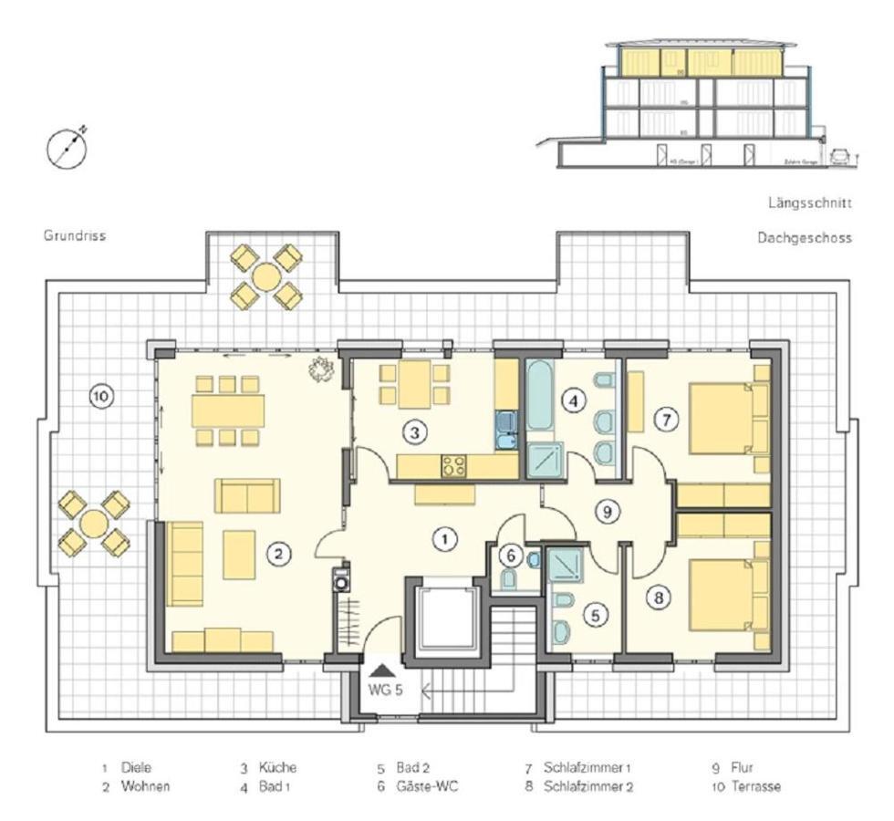 Villa Lindholm Wohnung 5 Penthouse Binz Dış mekan fotoğraf